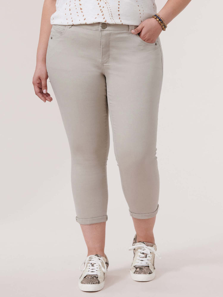 8080-3004 Skimmer Pants with Tummy Control Two Way Stretch About SOLD OUT